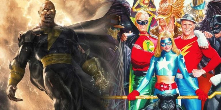 Black Adam Rock JSA