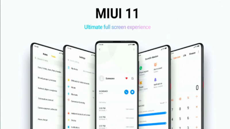 Daftar Update Miui 11