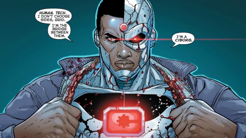 Superhero Dc Terpintar Cyborg