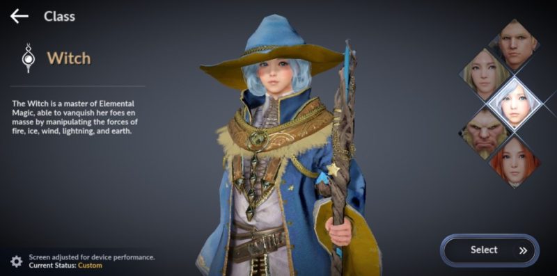 Class Witch Black Desert Mobile