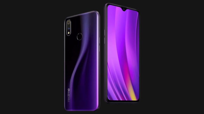 Realme 3 Pro Front Back