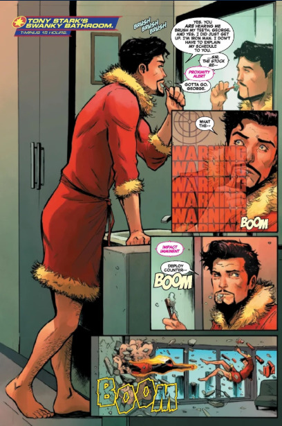 Captain Marvel Vs Iron Man