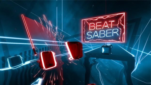 game vr terbaik 2022- Beat Saber