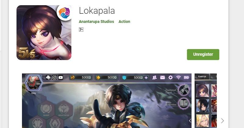 Open Beta Lokapala