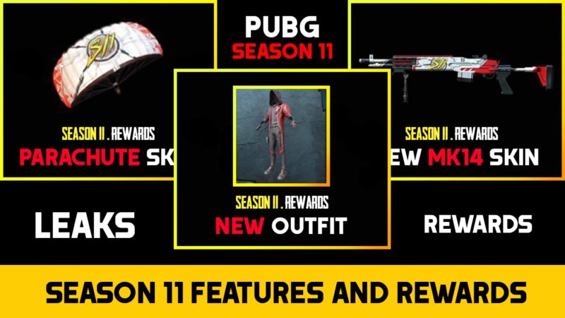 PUBG Mobile Season 11 Leaks And Rewards Min