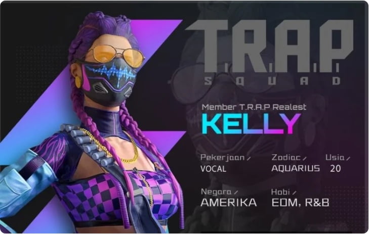 Squad Trap Free Fire Kelly