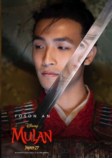 Poster Karakter Mulan Yoson An