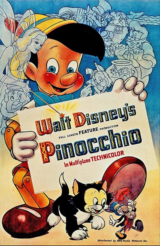 Poster Pinocchio Asli