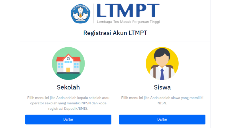 Registrasi Ltmpt