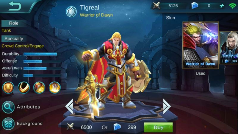 Tigreal Mobile Legends Min