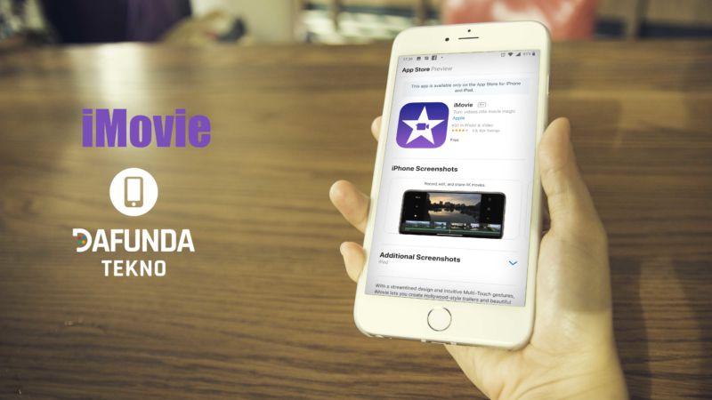 iMovie Aplikasi Edit Video di iPhone Terbaik
