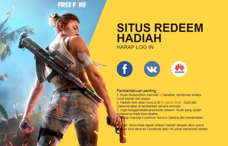 Cara Mendapatkan Kode Reedem Free Fire Gratis Terbaru 2020