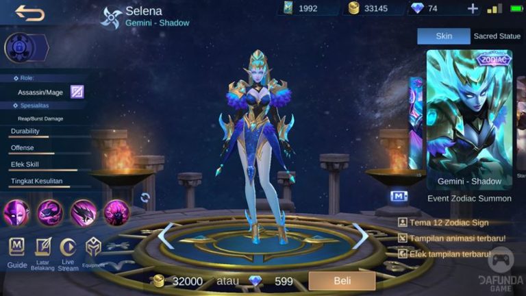 Tips & Trik Menggunakan Hero Selena