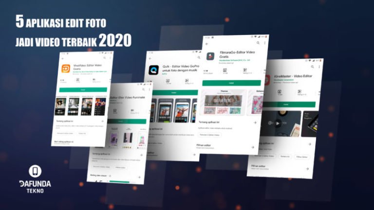 Aplikasi Edit Foto Jadi Video TERBAIK