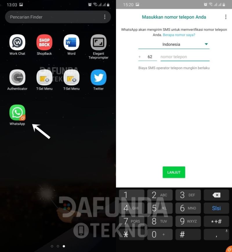 Cara Install 2 Whatsapp Di Hp Samsung A50s