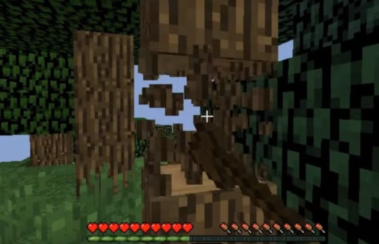 Cara Membuat Wooden Axe Minecraft