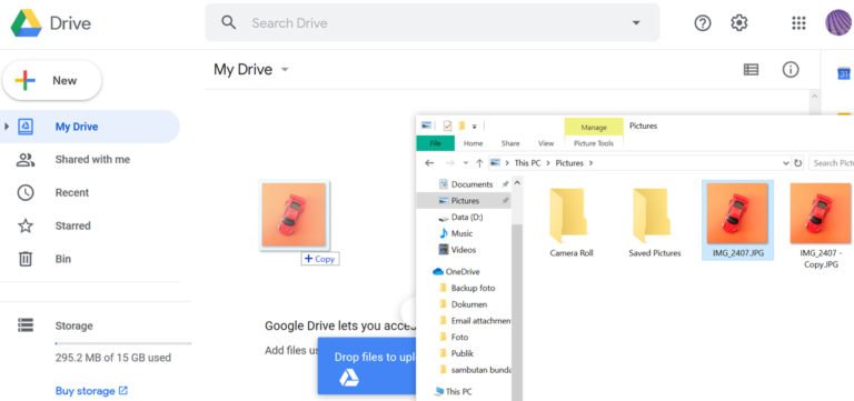 Cara Simpan Foto Ke Google Drive