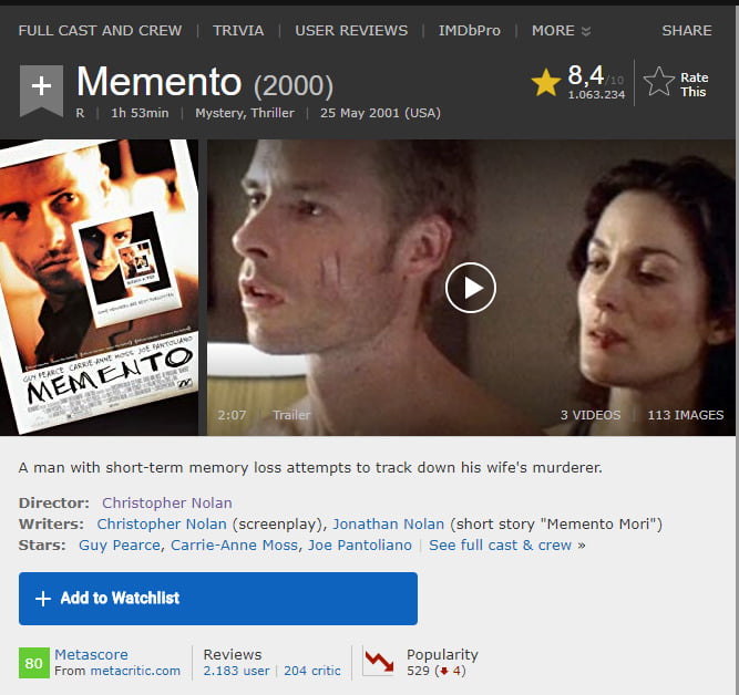 Memento