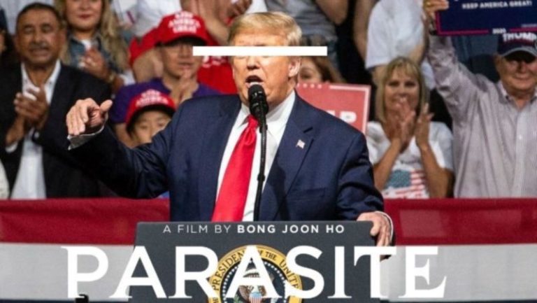 Donald Trump Kesal Dengan Parasite