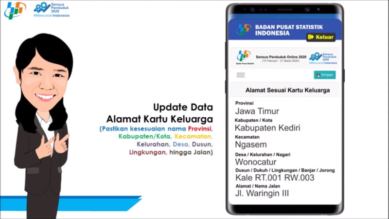 Fill in the 2021 Online Population Census Data