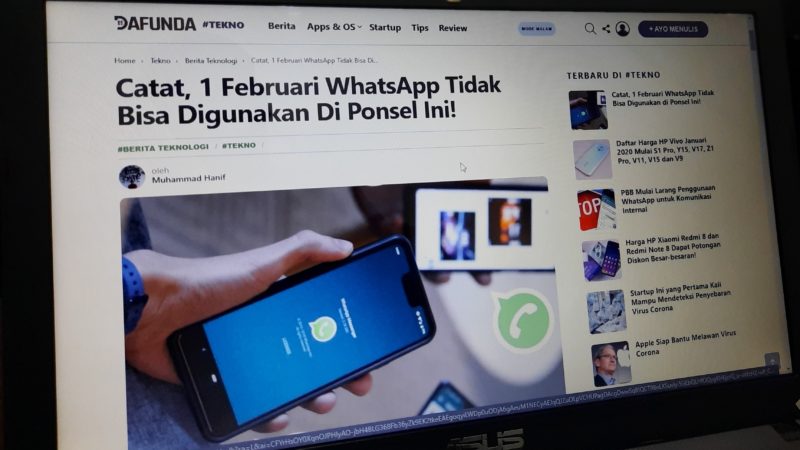 Whatsapp Dihentikan Dukungan Untuk Ponsel Android Dan Ios Min