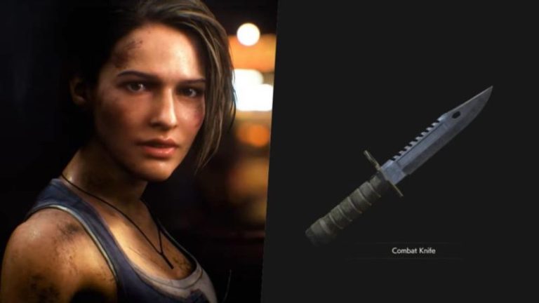 Resident Evil 3 Nemesis Pisau