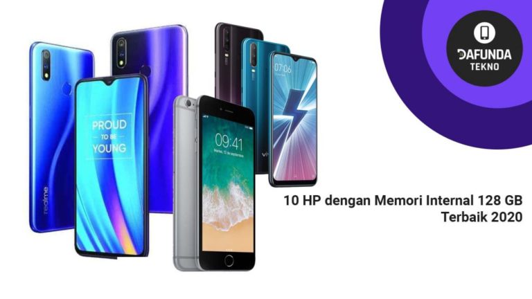 10 HP dengan Memori Internal 128 GB Terbaik 2020