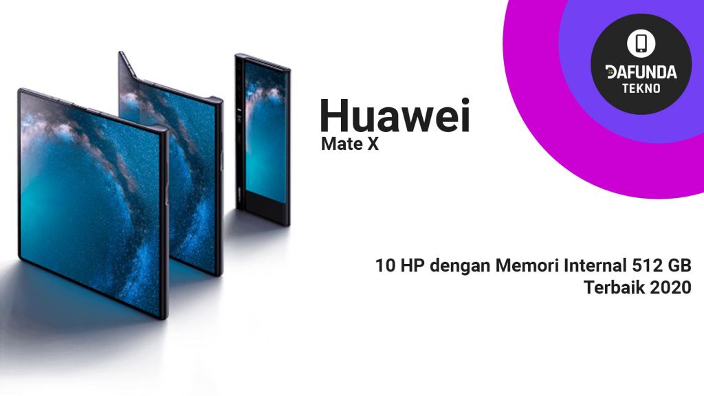 HP dengan Memori Internal 512 GB
Mate X