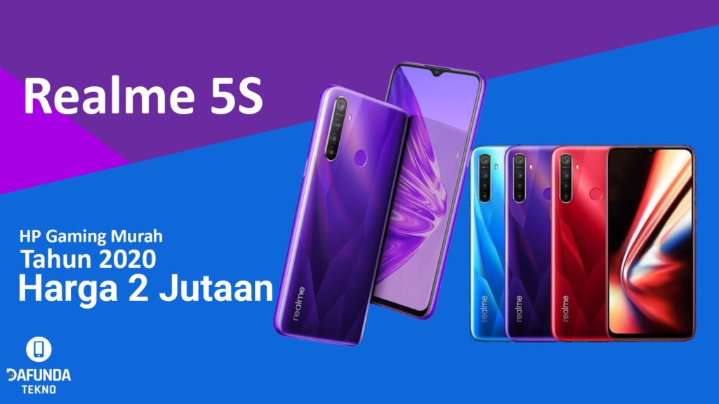 hp gaming murah harga 2 jutaan Realme 5S 1