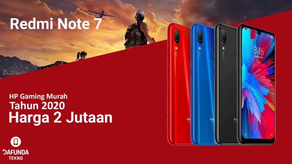 Hp gaming murah harga 2 jutaan Redmi Note 7