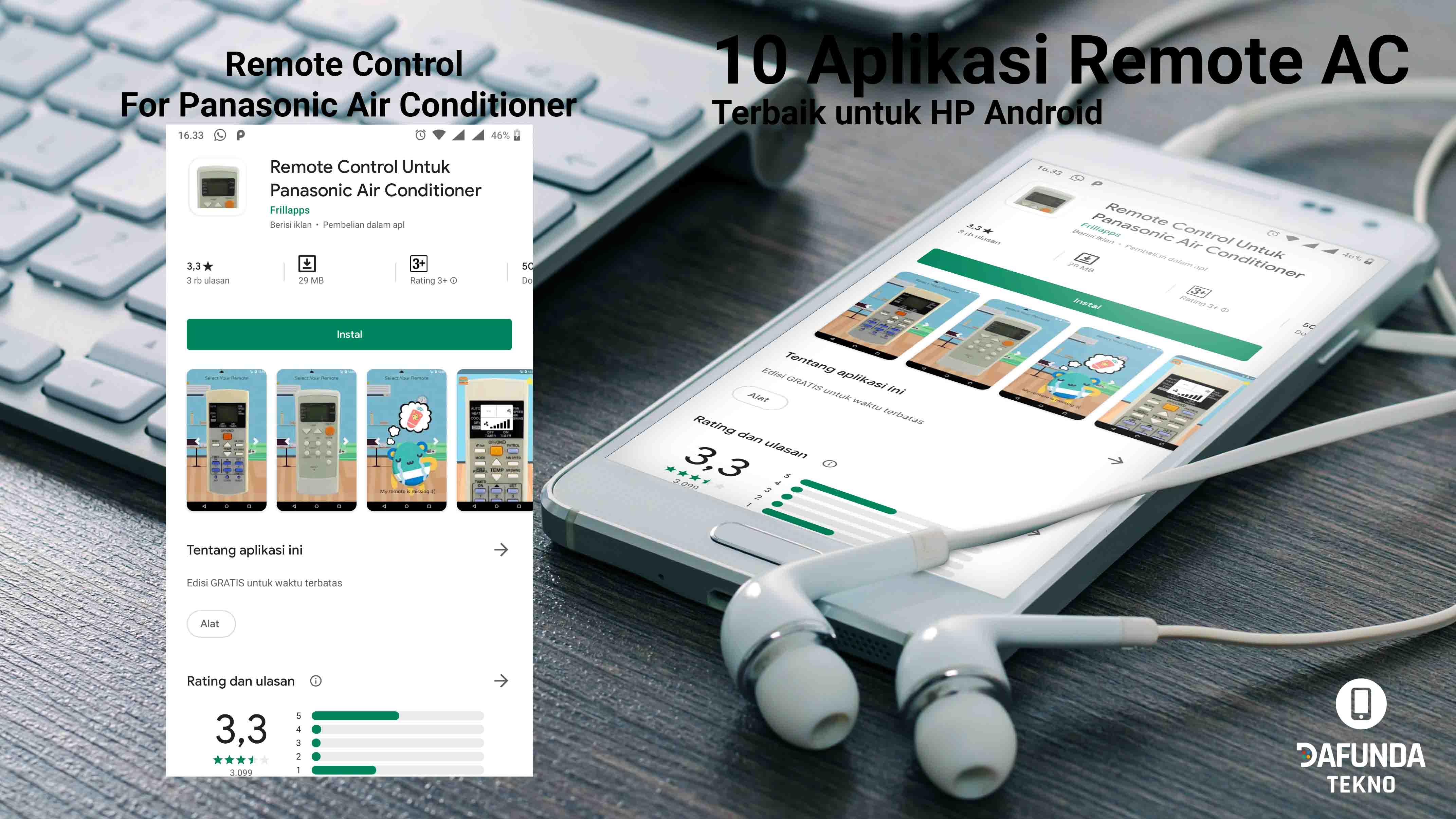 Remote Control For Panasonic Air Conditioner