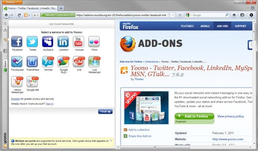 Add Ons Browser