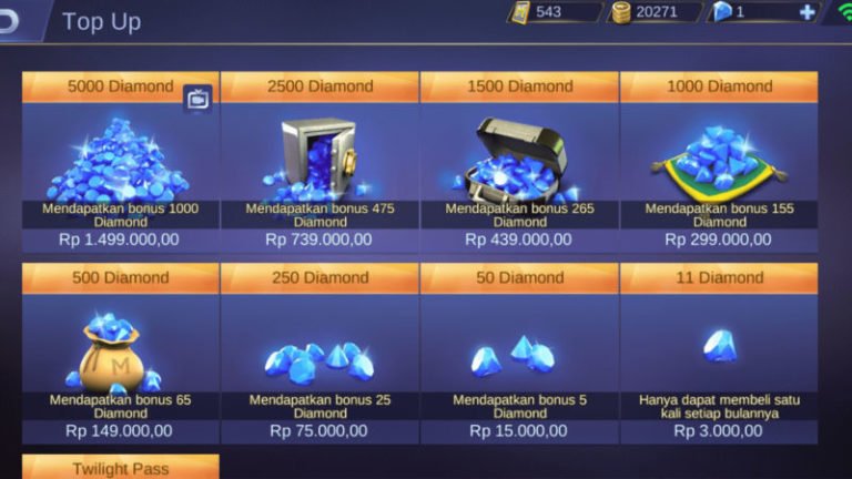2 Cara Top Up Diamond Mobile Legends dengan Pulsa Telkomsel untuk Beli Item
