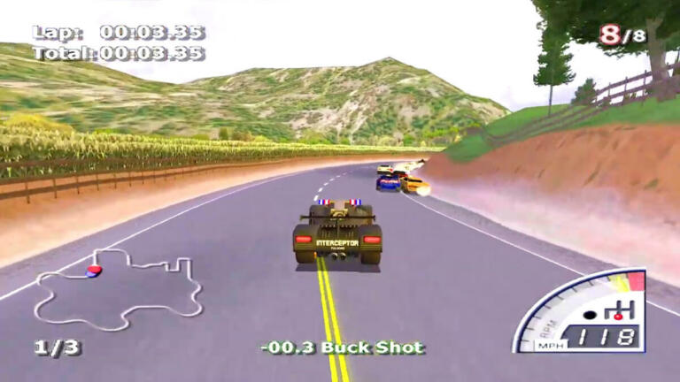 Cheat Rumble Racing Ps2