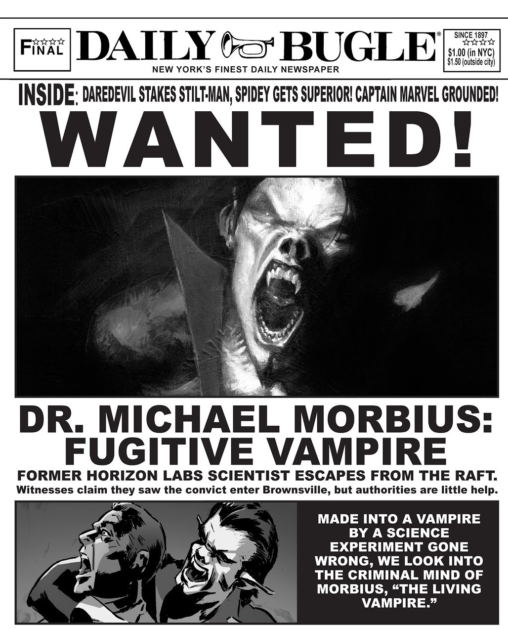 Morbius The Living Vampire