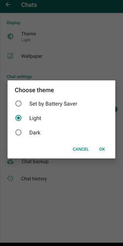 Wa Dark Mode