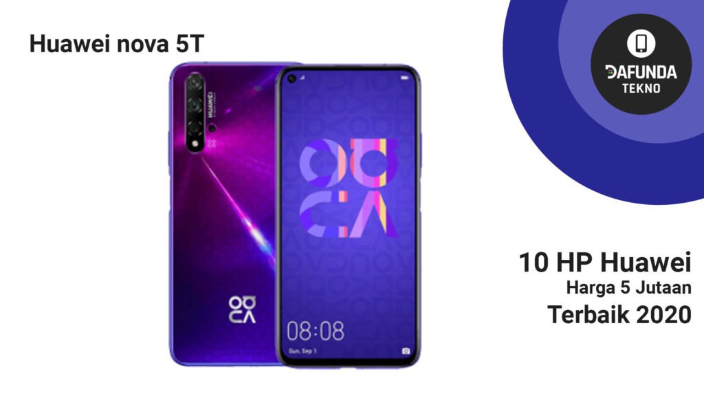 Huawei Nova 5t 5 Jutaan