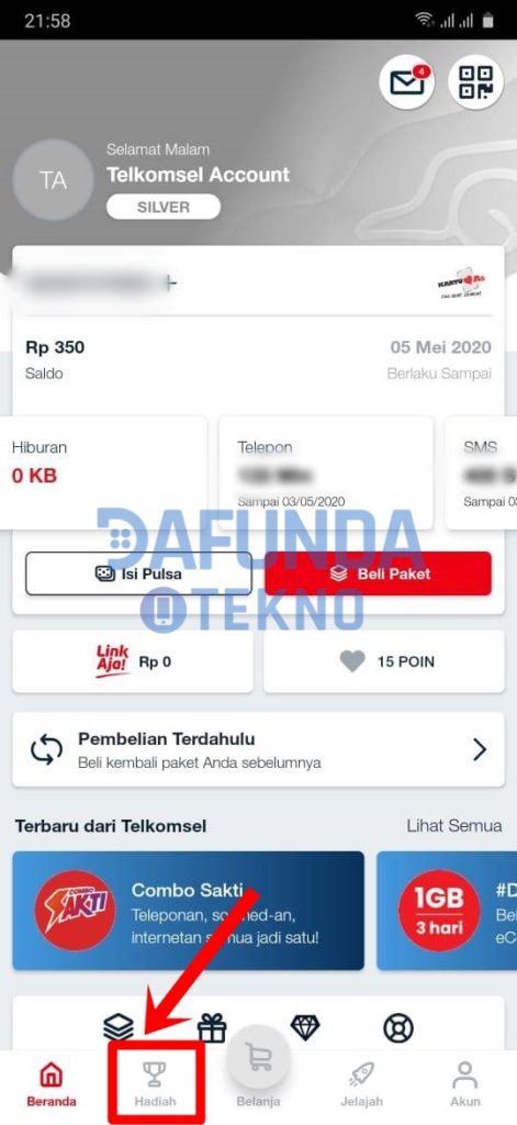 Cara Mendapatkan Promo Telkomsel April 2020 Kuota Internet Gratis Sampai Bonus Telepon Dafunda Com