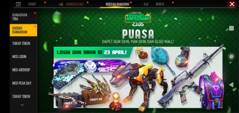Cara Mendapatkan Ketupat Free Fire, Berhadiah Magic Cube