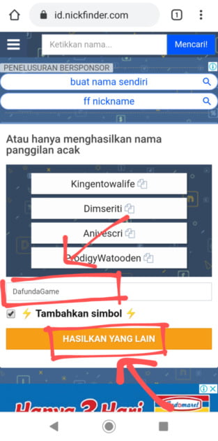 Cara Membuat Nama Nickname Game Unik Tanpa Aplikasi - Dafunda.com