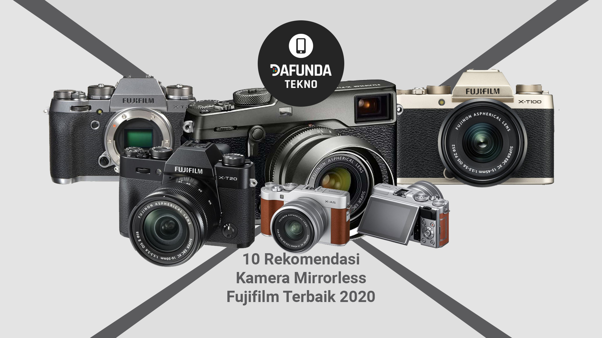 10 Rekomendasi Kamera Mirrorless Fujifilm Terbaik 2020