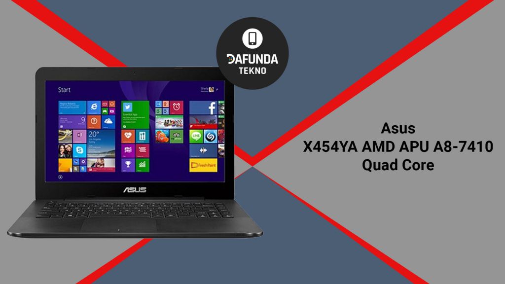 Asus X454ya Amd Apu A8 7410 – Quad Core 14″