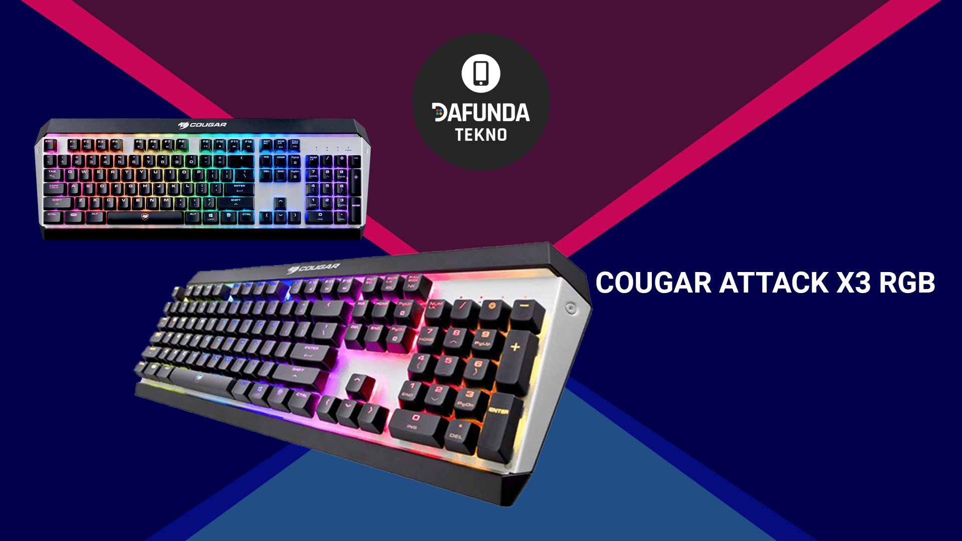 keyboard gaming terbaik Cougar Attack X3 Rgb