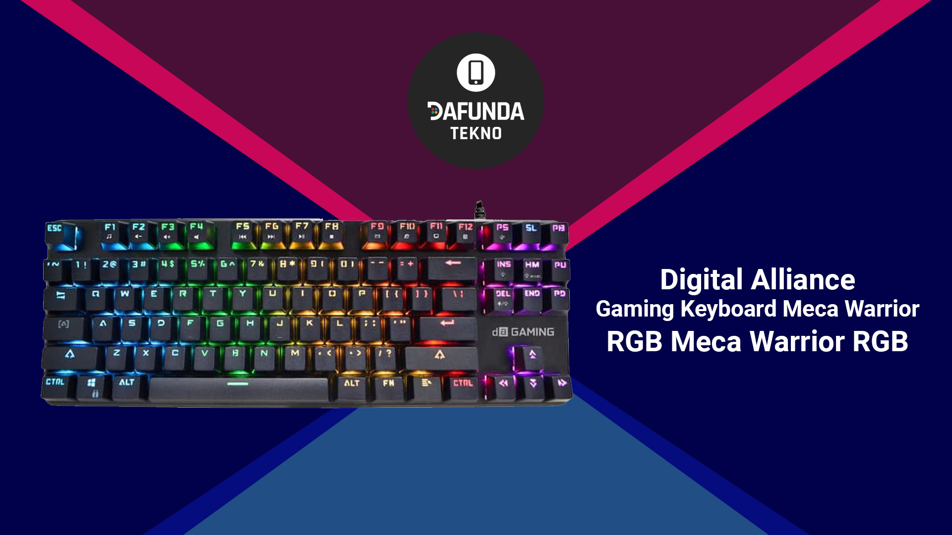 Digital Alliance Gaming Keyboard Meca Warrior Rgb Meca Warrior Rgb