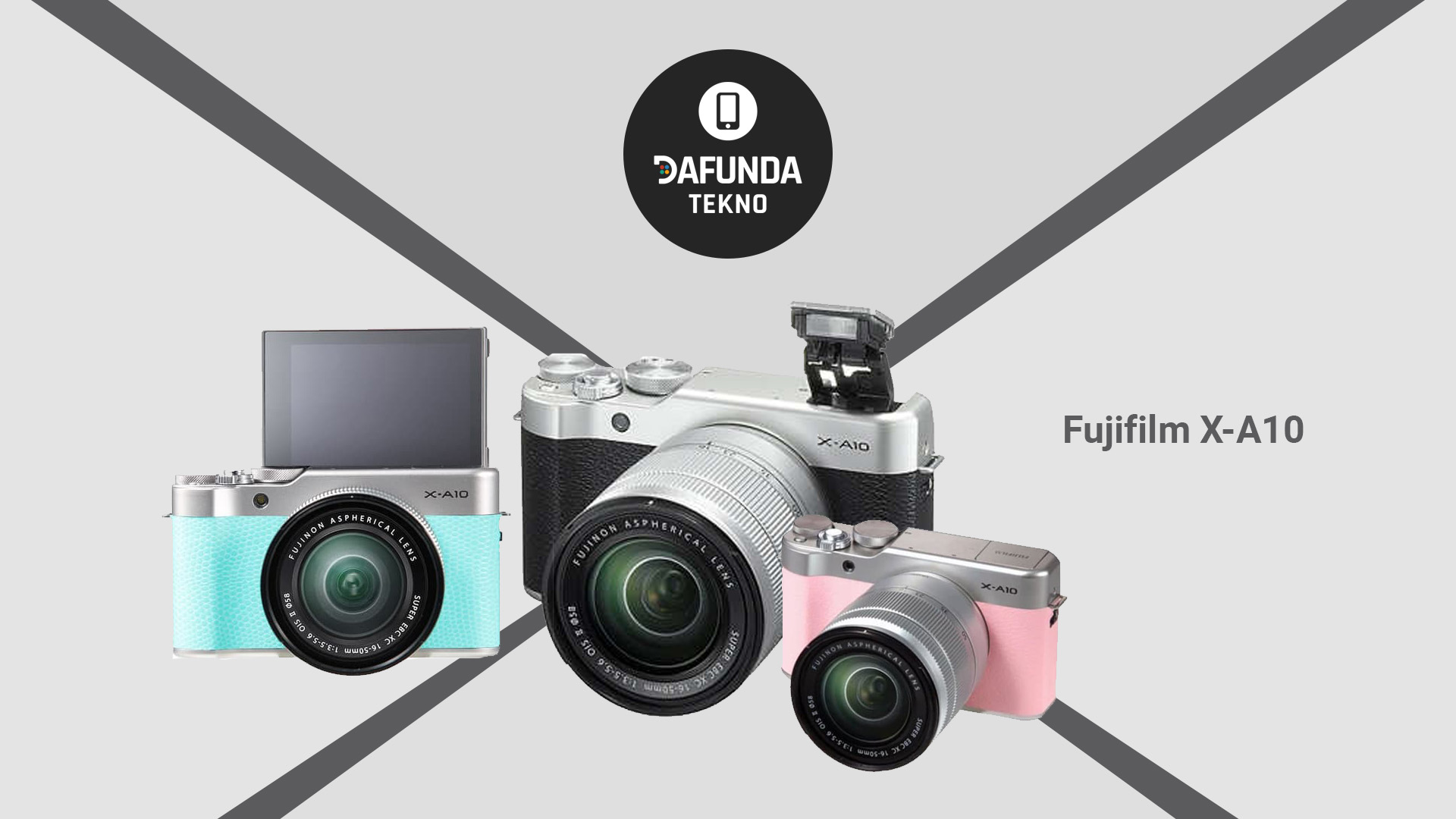 Kamera mirrorless terbaik Fujifilm X A10