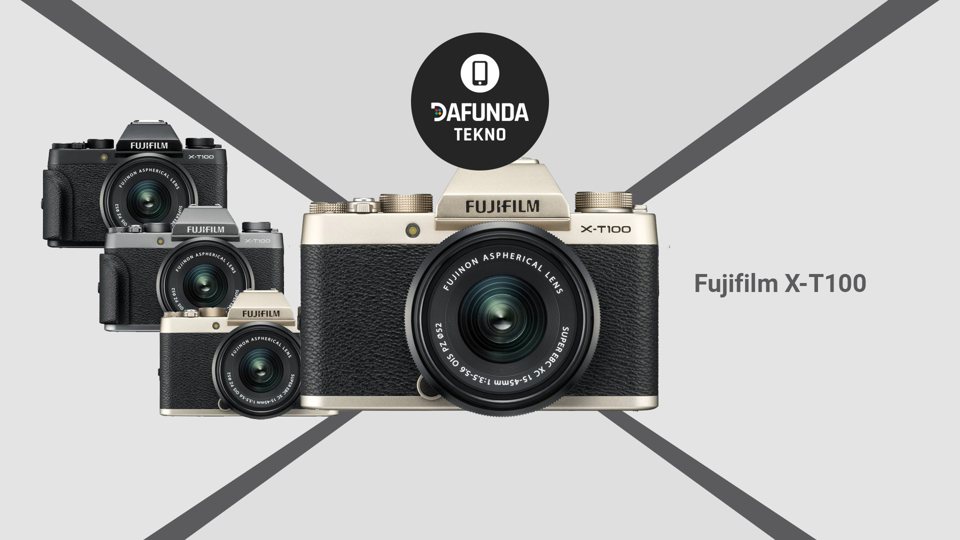 Kamera mirrorless terbaik Fujifilm X T100