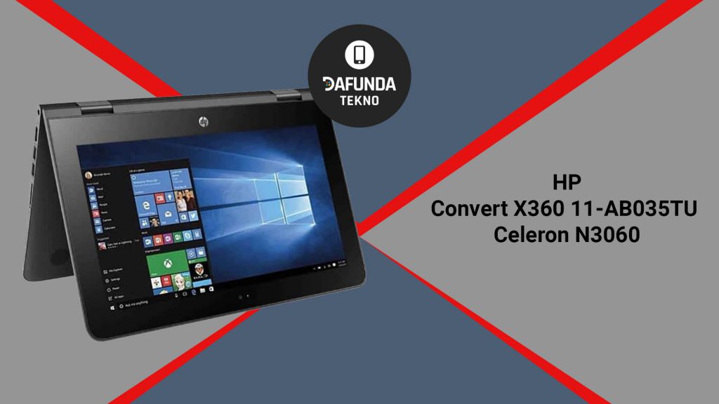 Laptop Spek Tinggi Terbaik Hp Convert X360 11 Ab035tu – Celeron N3060 11.6″