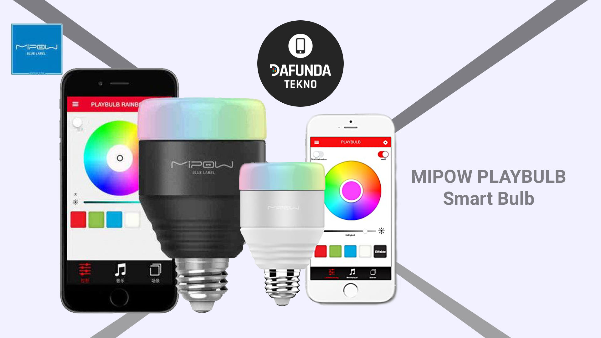 lampu pintar terbaik Mipow Playbulb Smart Bulb