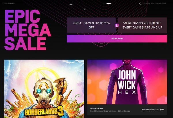 Meriahkan Epic Mega Sale, Epic Games Persiapkan Game Gratis Lainnya Minggu Depan