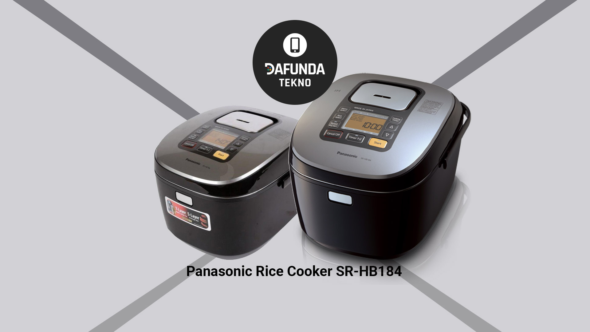 Panasonic Rice Cooker Sr Hb184